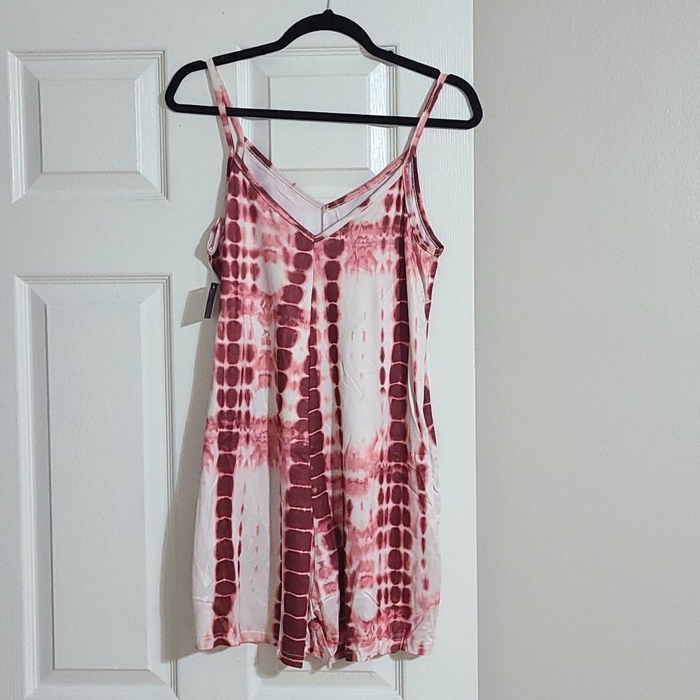 🔥 SALE 🔥 Casual Tie dye Slip Dress/Romper - Picture 5 of 6